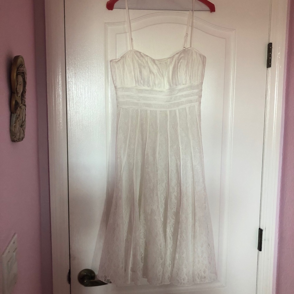 Cache white dress